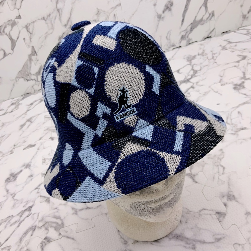 Kangol Gadget Navy | Grey | Sky | Black Casual Bucket Hat NWT